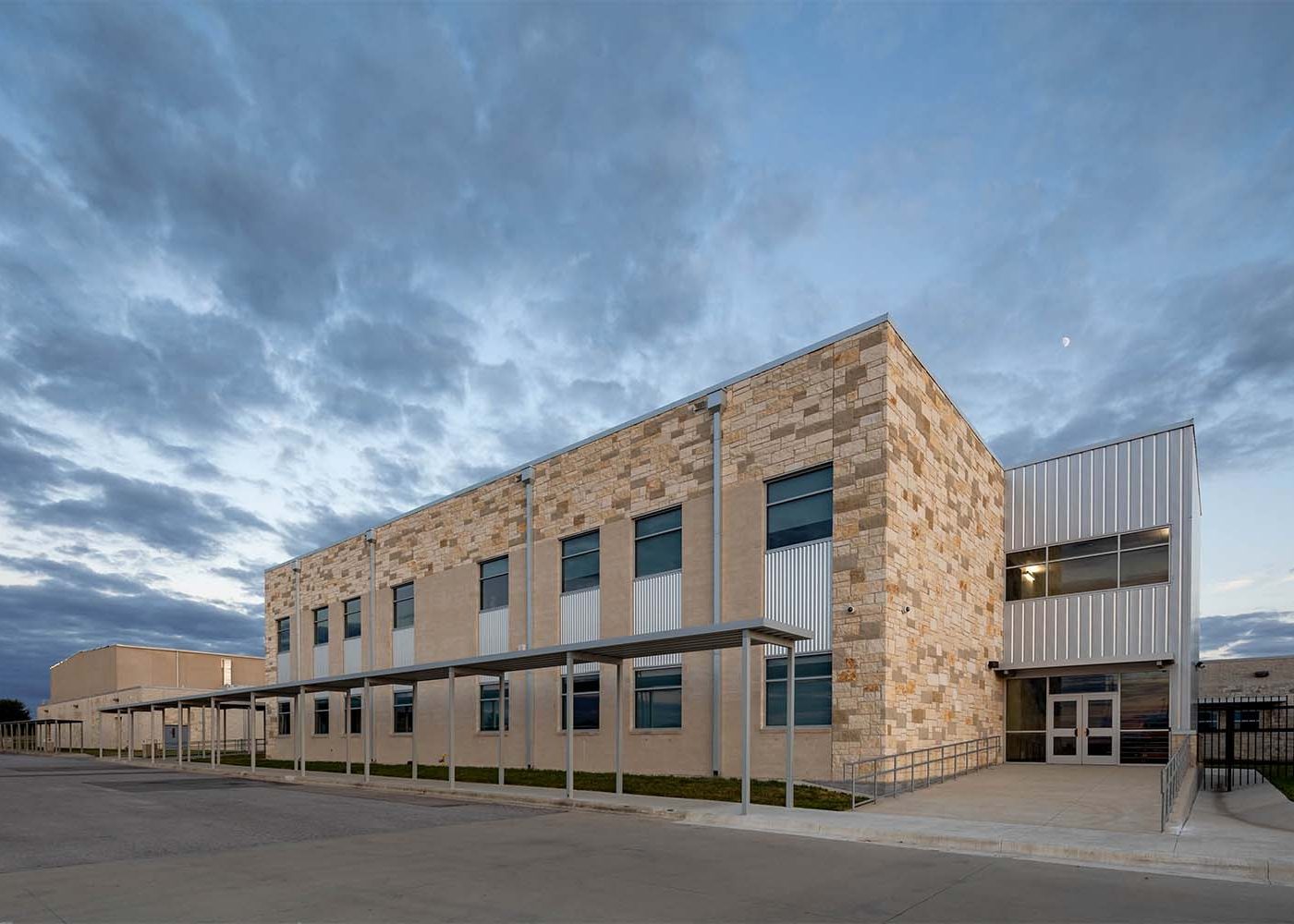 10_Exterior-Rear_Jarrell-HS-Additions_Jarrell-ISD_10_MedRes