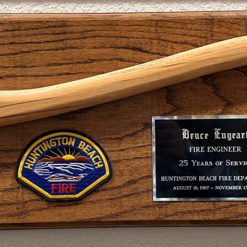 Bruce Enyeart Service Plaque