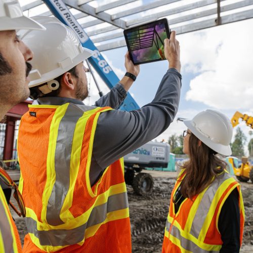 Photography of Huckabee providing construction management services on construction and architectural projects.