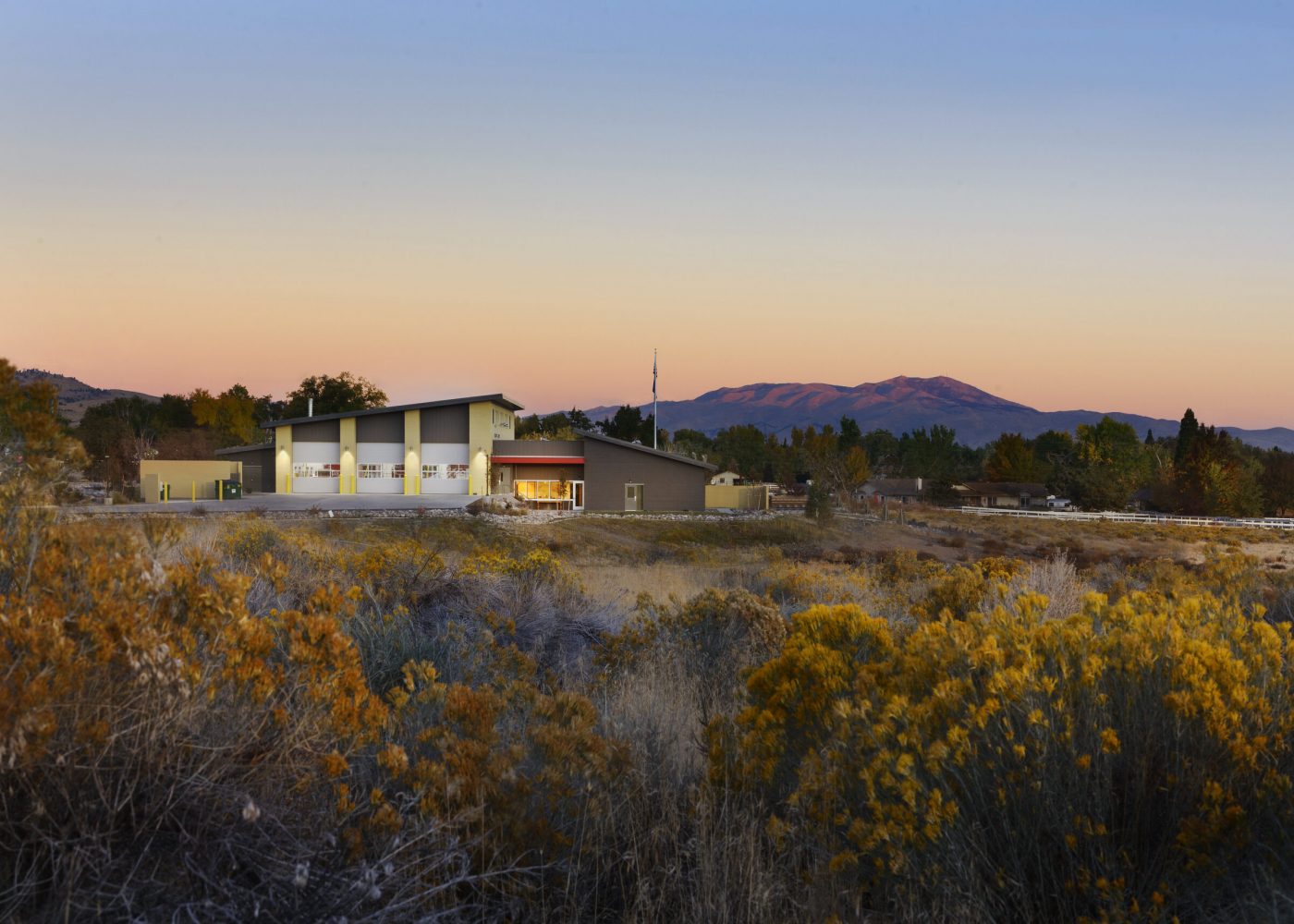 Fire Station Dawn