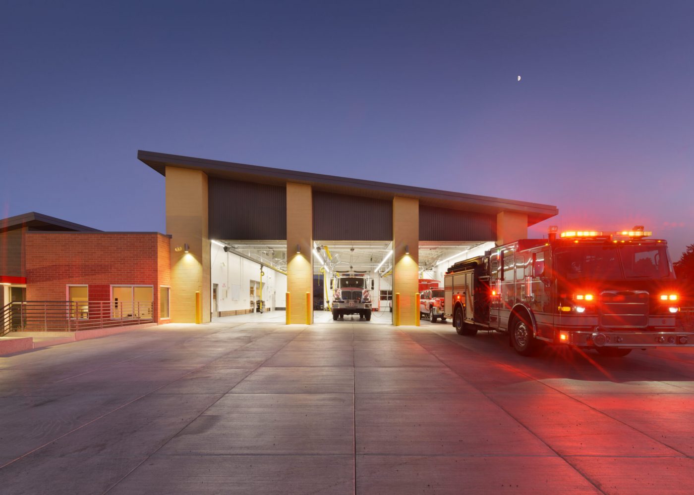 Fire Station Twilight 1