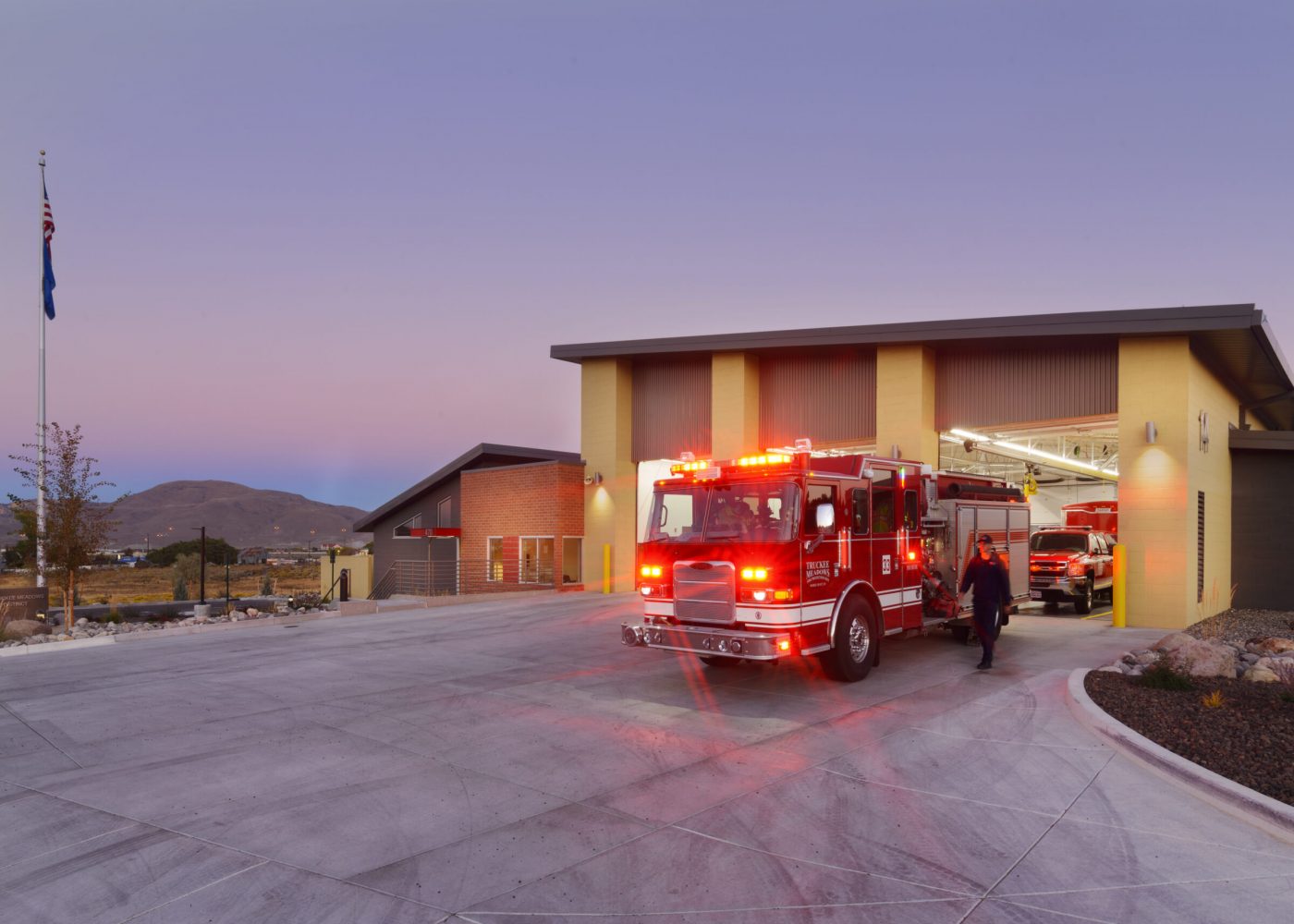 Fire Station Twilight 4