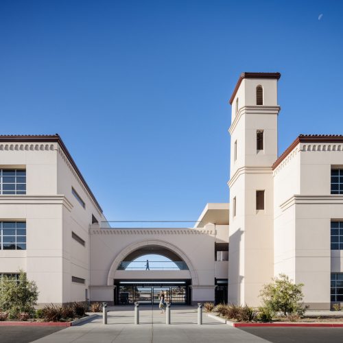 Renovated and newly designed and constructed classroom building on the campus of Santa Maria High School and CTE classrooms at mutliple campuses in Santa Maria School District. Designed by Huckabee, Los Angeles, California office.
