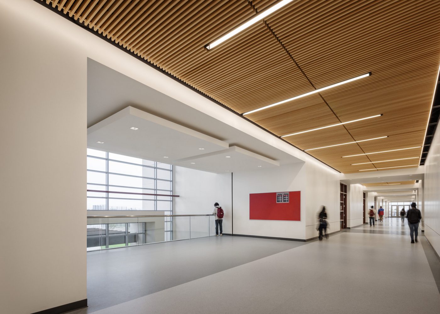 Renovated and newly designed and constructed classroom building on the campus of Santa Maria High School and CTE classrooms at mutliple campuses in Santa Maria School District. Designed by Huckabee, Los Angeles, California office.
