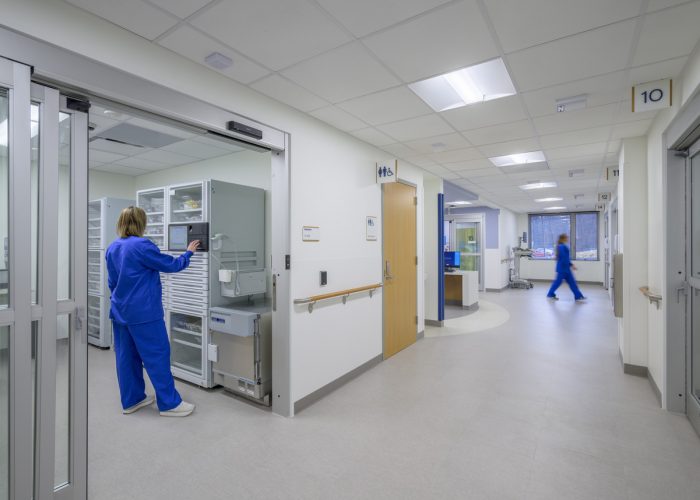 Interior design image of Inova Woodburn Orthopedic Ambulatory Surgery Center in Annandale VA by Jeffrey Sauers of CPI Productions
