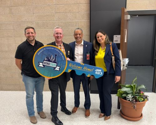 Longfellow Ribbon cutting with Dr Tatum