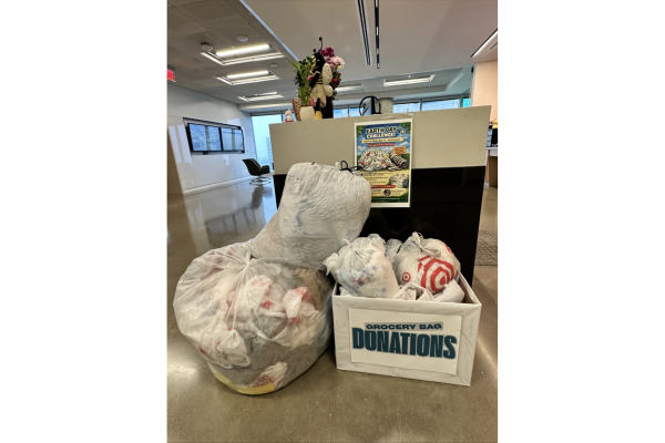Plano office Earth Day donations resize