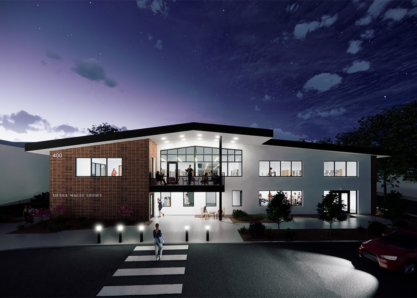 South Elevation Evening