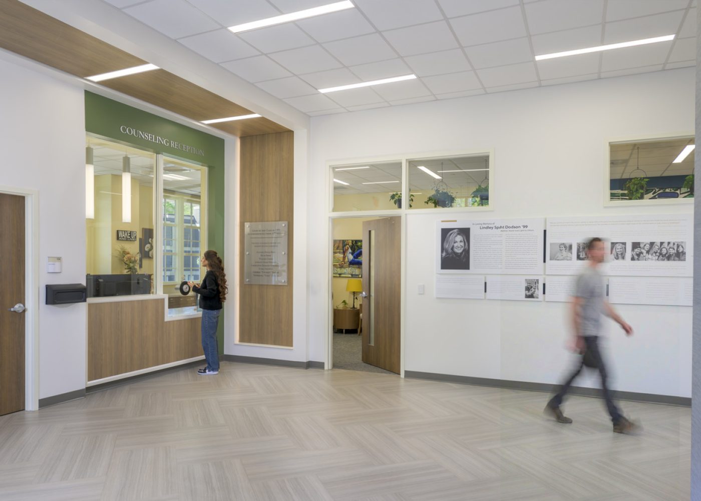 Interior image of Washington Lee University Lindley Center for Student Wellness in Lexington, VA by Jeffrey Sauers of CPI Productions