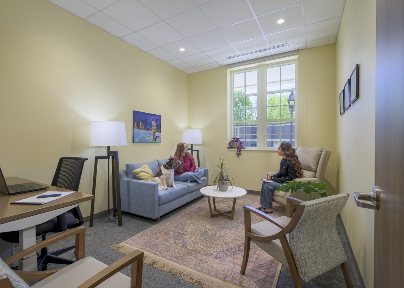 Interior image of Washington Lee University Lindley Center for Student Wellness in Lexington, VA by Jeffrey Sauers of CPI Productions