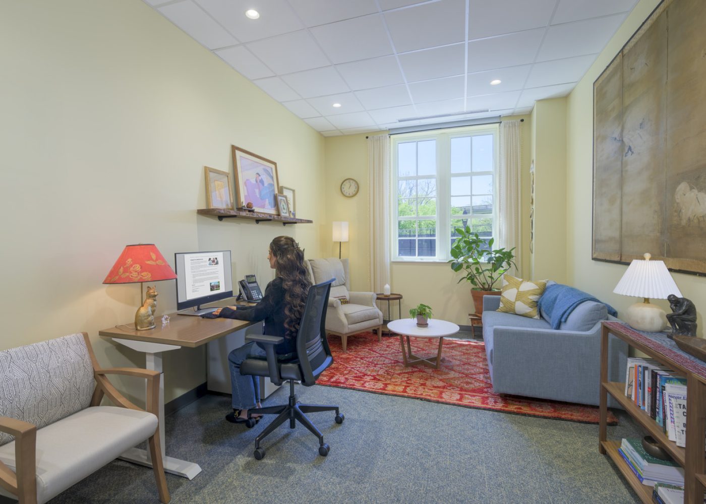 Interior image of Washington Lee University Lindley Center for Student Wellness in Lexington, VA by Jeffrey Sauers of CPI Productions