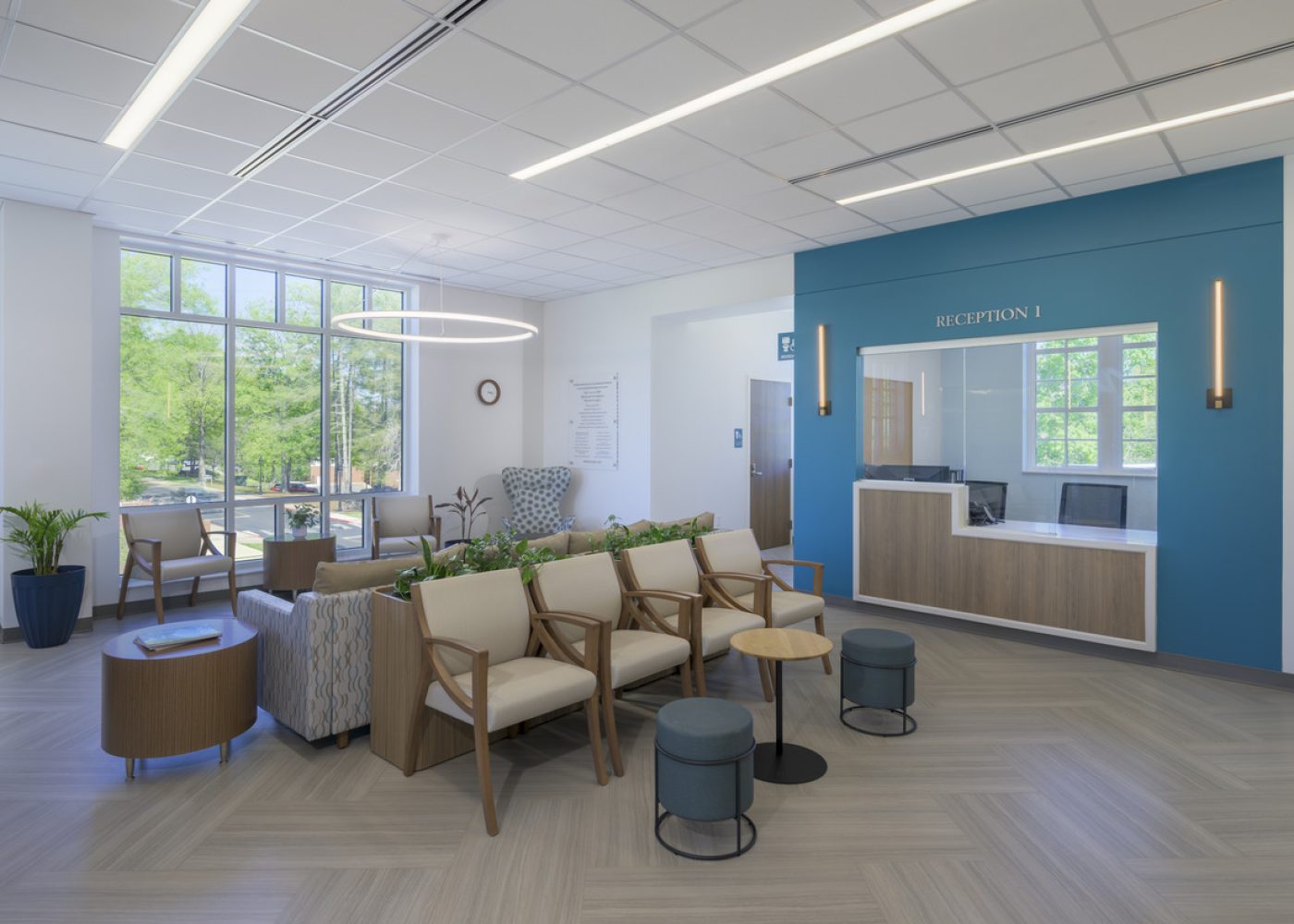 Interior image of Washington Lee University Lindley Center for Student Wellness in Lexington, VA by Jeffrey Sauers of CPI Productions