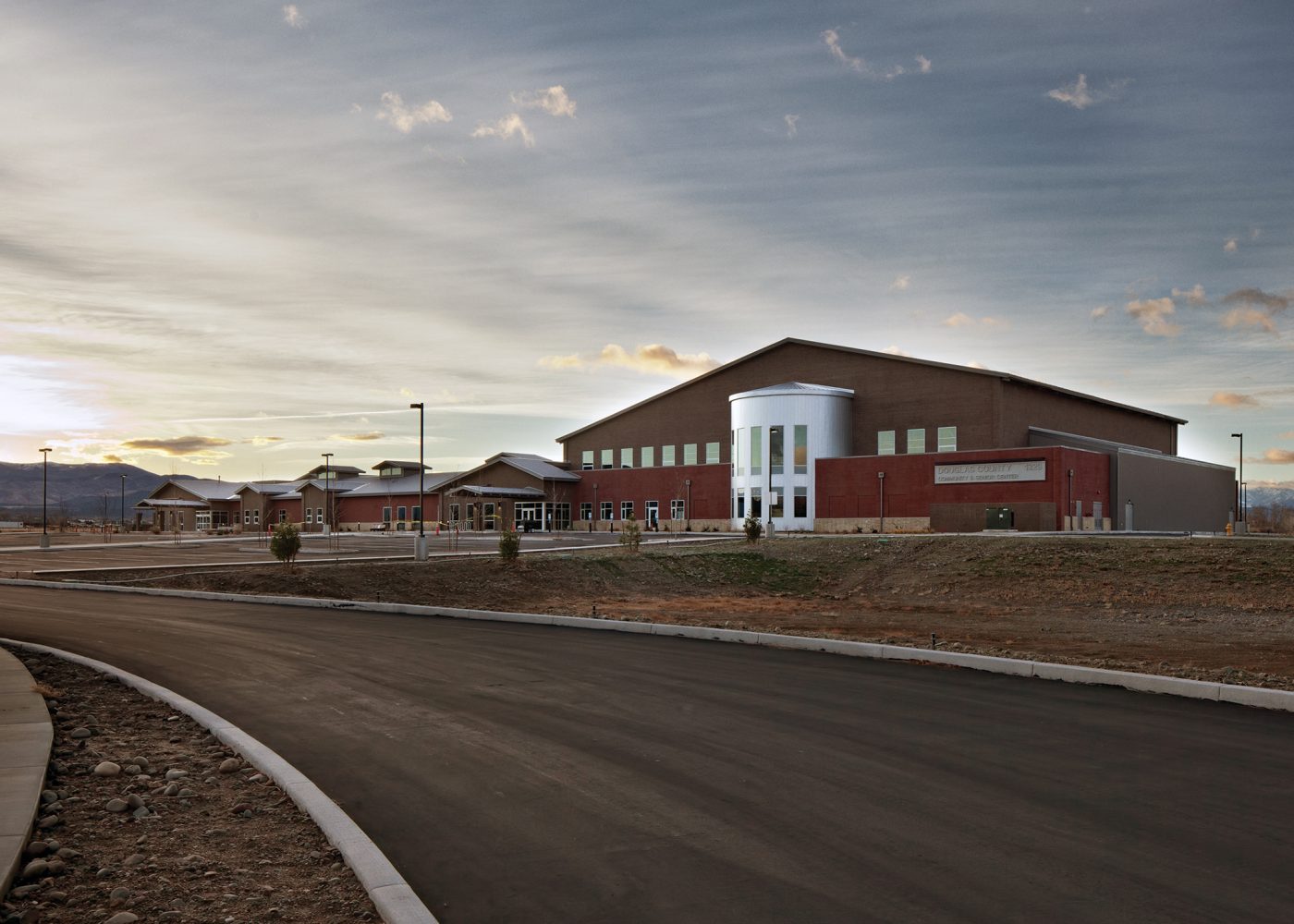 Douglas County Community Center exterior architecture photography