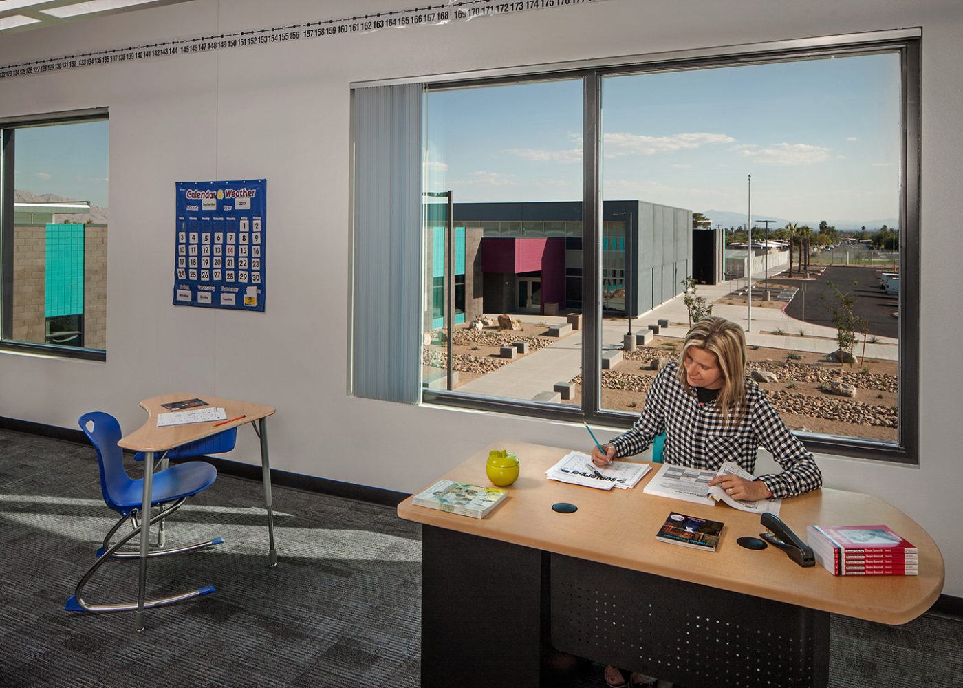TSK Architect -  Lincoln Elementary  - Photography by Tom Bonner  -  Job ID 6308