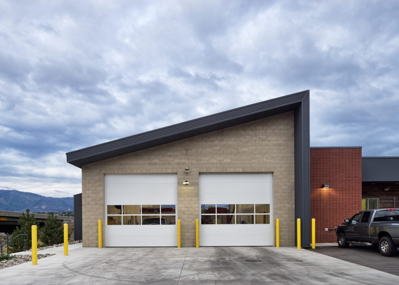 Mogul Fire Station architecture photography exterior