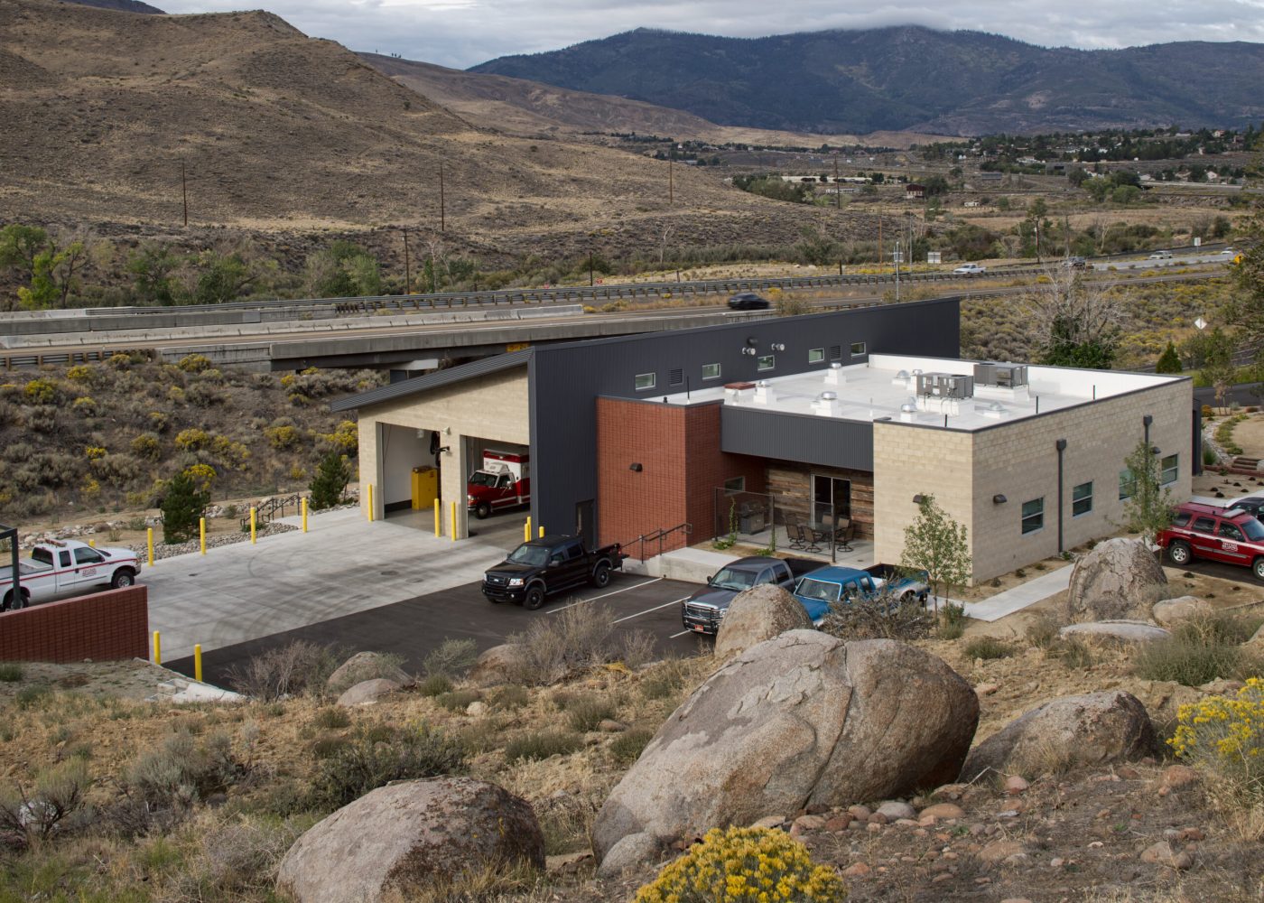 Mogul fire station photography exterior
