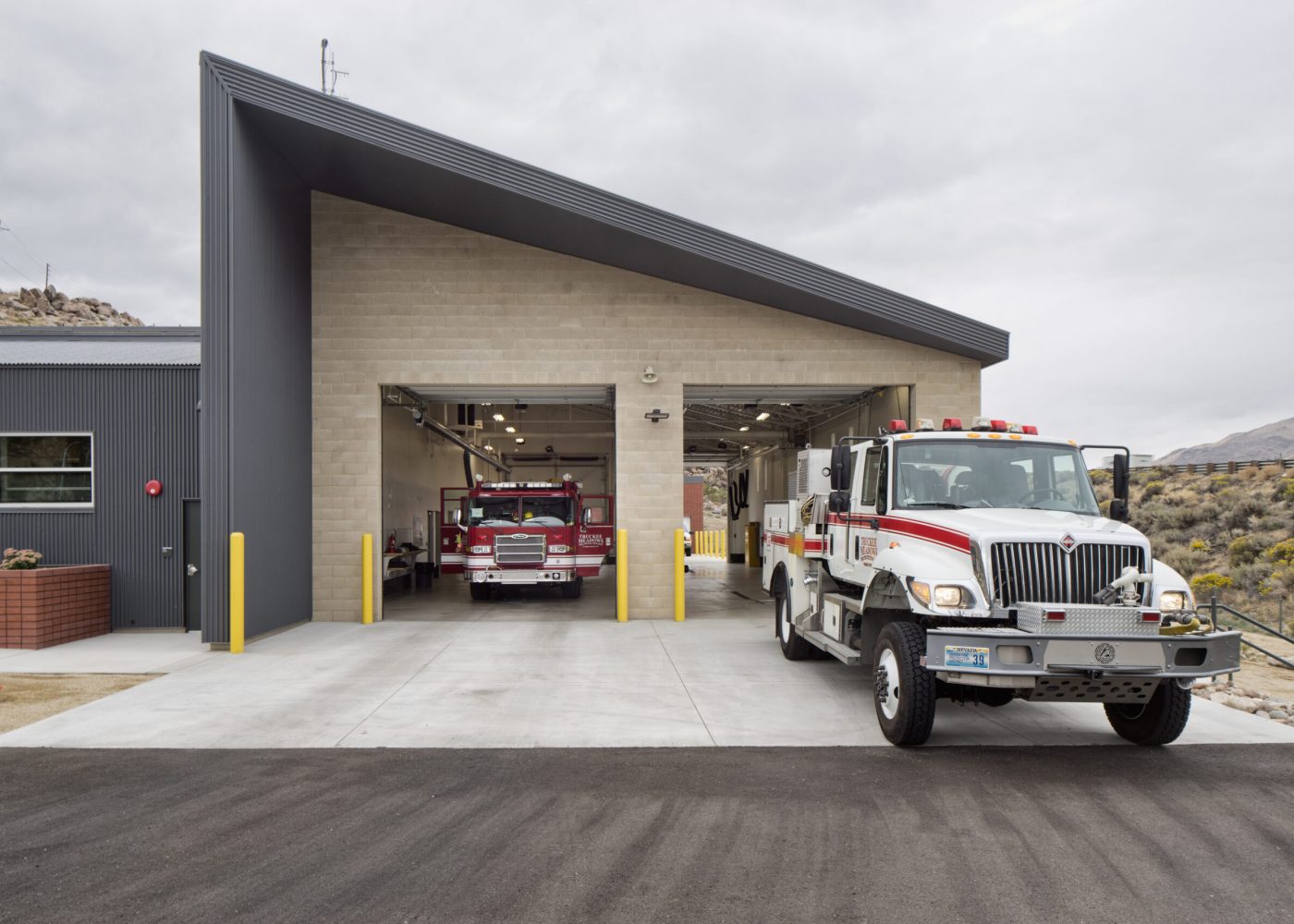 Mogul Fire Station architecture photography exterior
