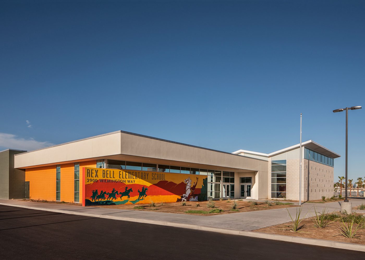 TSK Architect -  Rex Bell Elementary  - Photography by Tom Bonner  -  Job ID 6309
