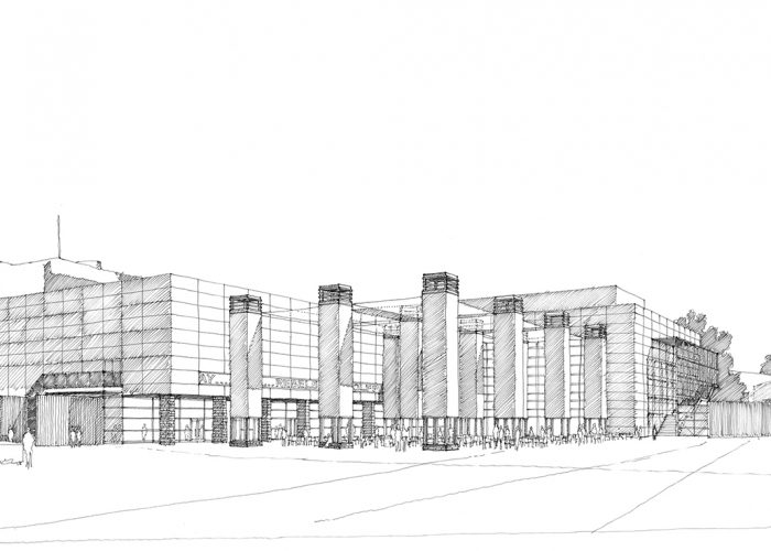 university-of-nevada-las-vegas-student-union-sketch-1